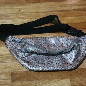 Bari Lynn Girls Emoji Bag Lisa Frank 90s Glitter Crossbody NEW WITH TAGS